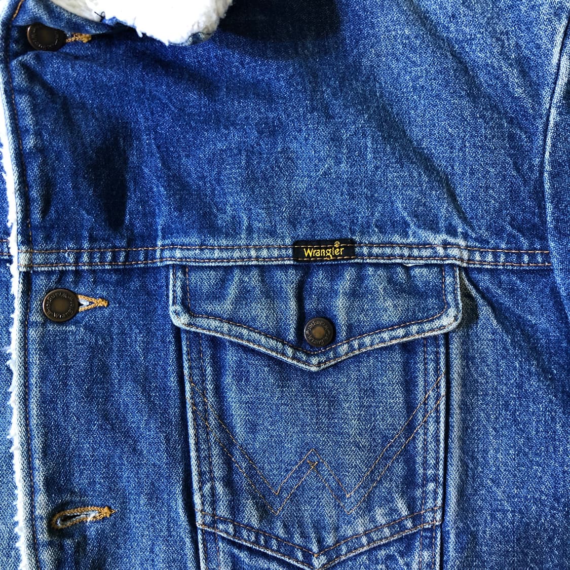 쉐르파 데님 트럭커 자켓 상품이미지4