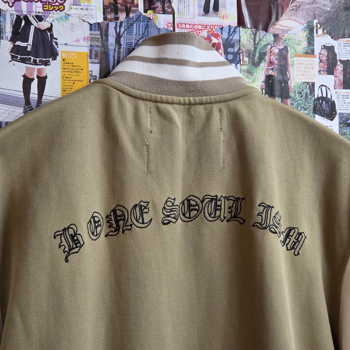 JPN 비원소울 올드스쿨 배색 반팔져지 상품이미지5