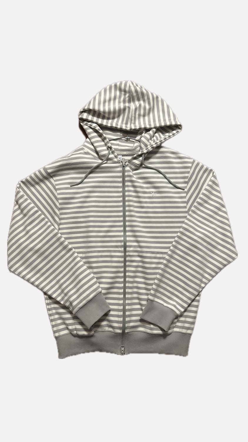 더콜디스트모먼트 후드집업 TCM stripe hooded zip-up 상품이미지1