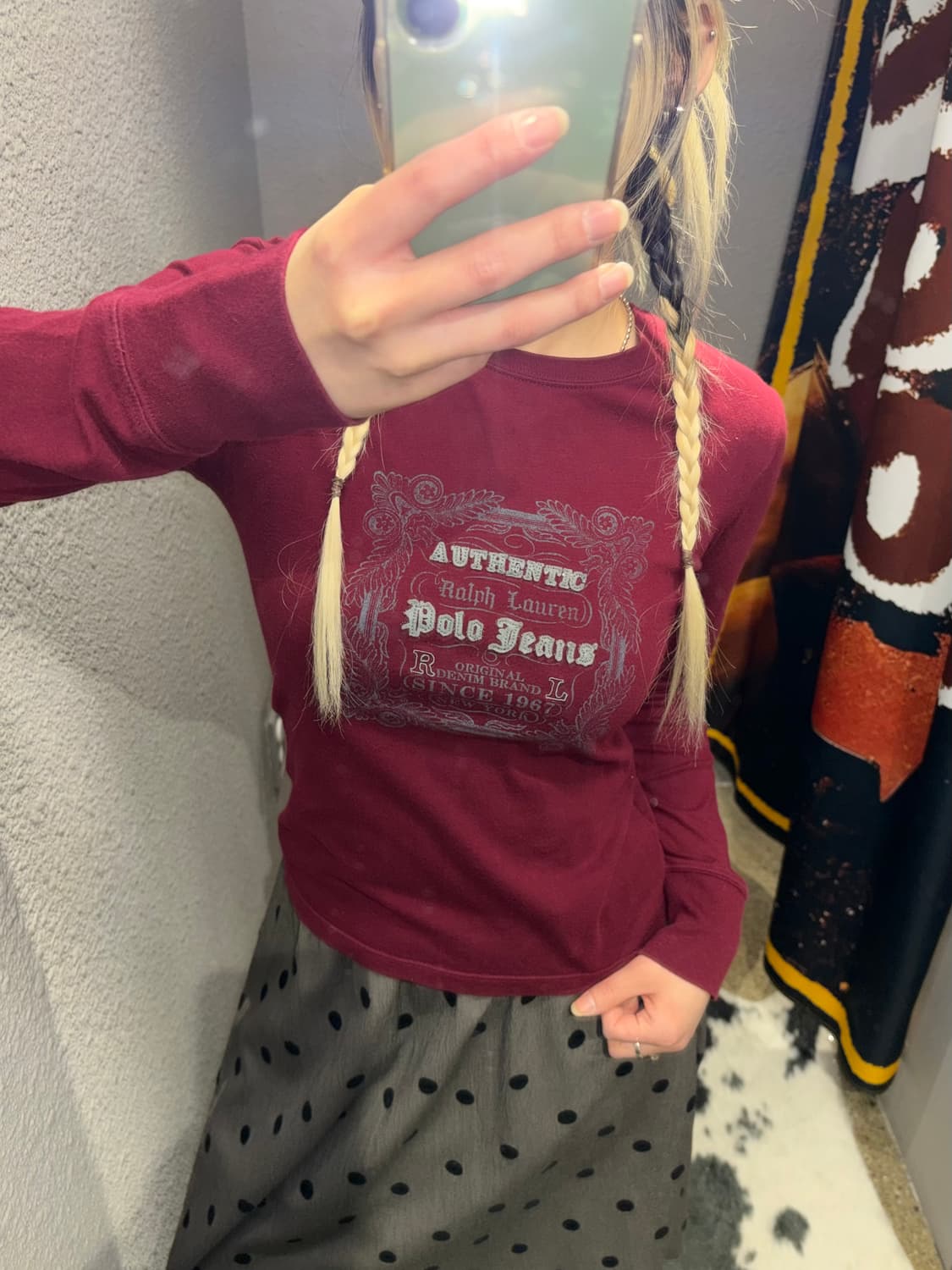 폴로 랄프로렌 패치 로고 티셔츠 상품이미지1