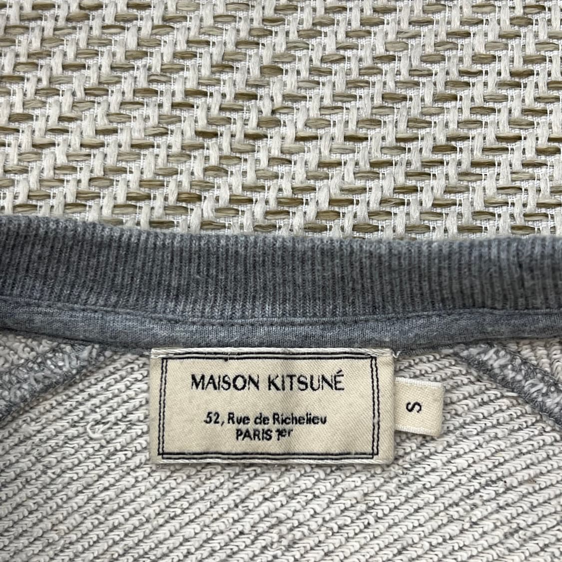 메종 키츠네 자수 맨투맨 r2515 상품이미지5