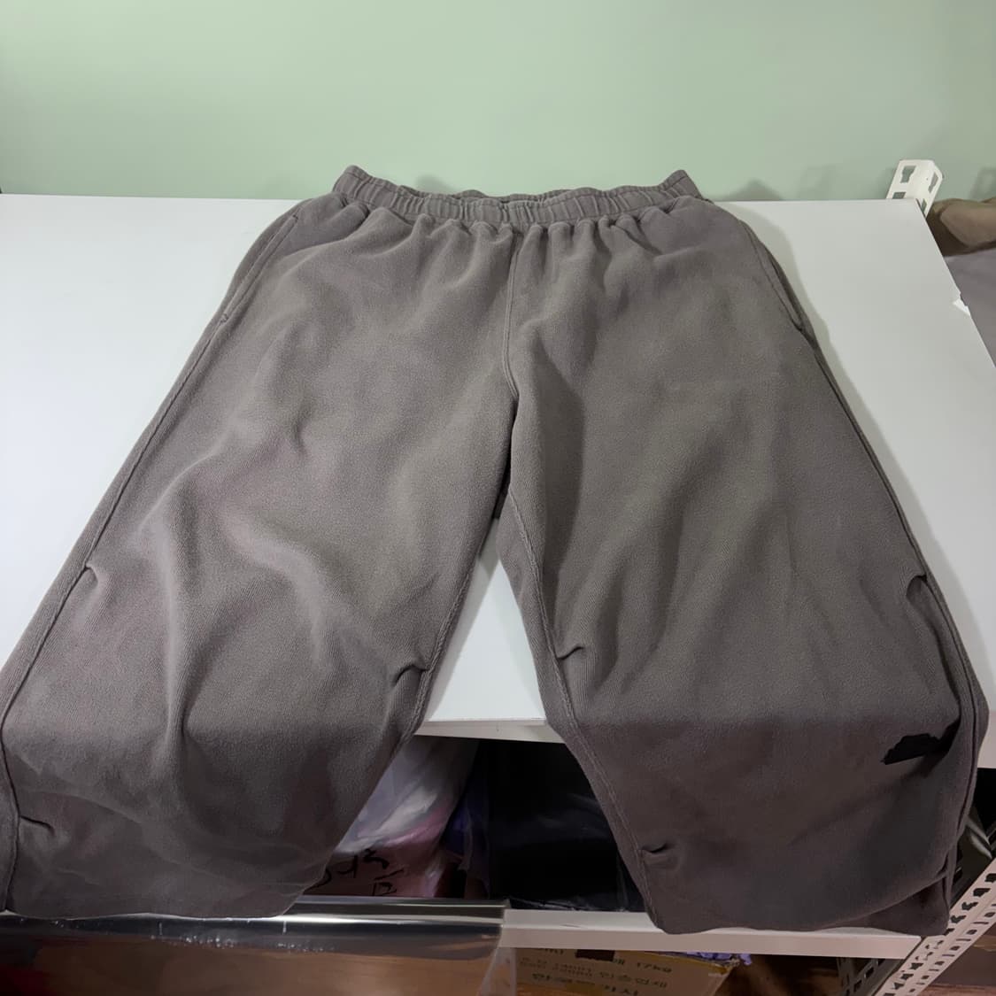 L 카브엠트 CE DBL 니트 밴딩 루즈핏 조그팬츠 상품이미지3