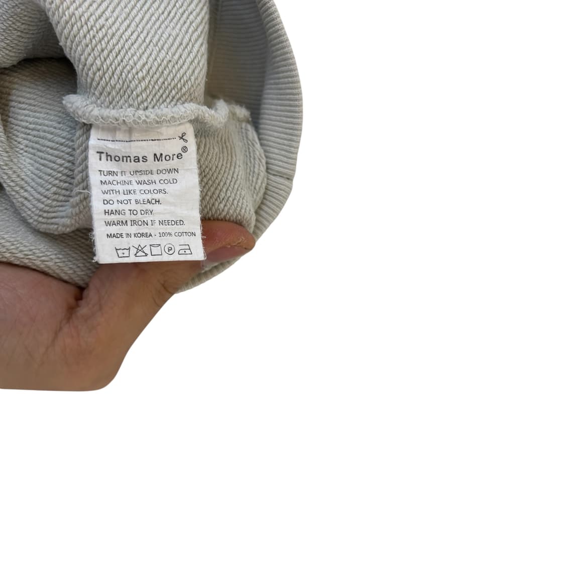 토마스모어 하프집업 스웨트셔츠 상품이미지4