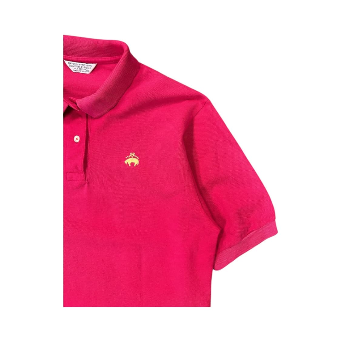 S) 브룩스 브라더스 핑크 골든플리스 카라티 T-104 상품이미지3