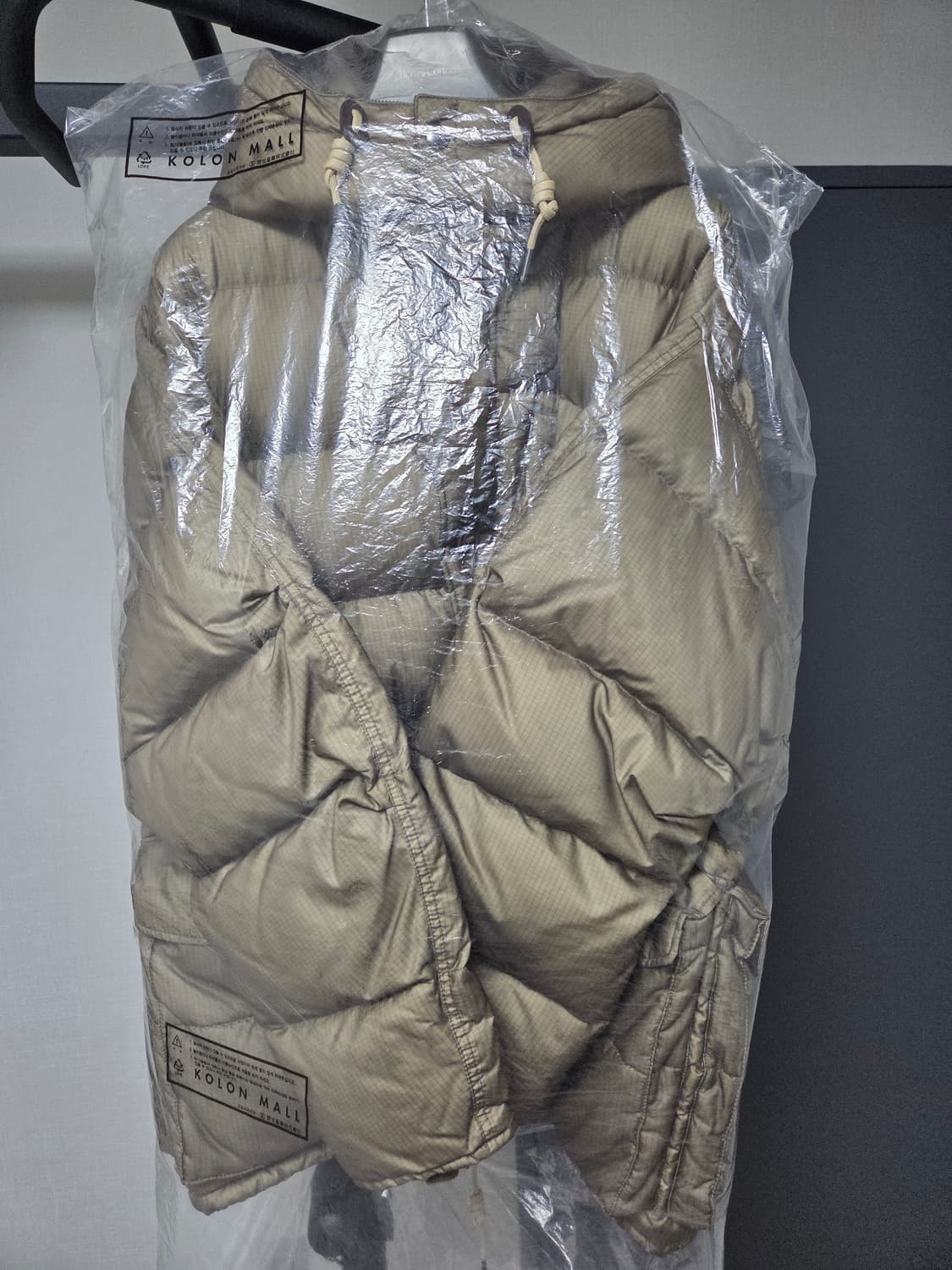 새상품) FFC 헨리코튼 카라코람 베이지 50(105)XL 사이즈 판매 상품이미지3