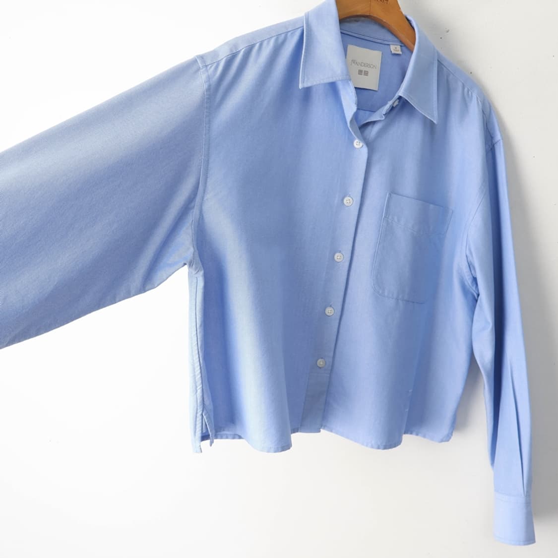 66/유니클로 JW앤더슨 크롭 옥스포드 셔츠 상품이미지5