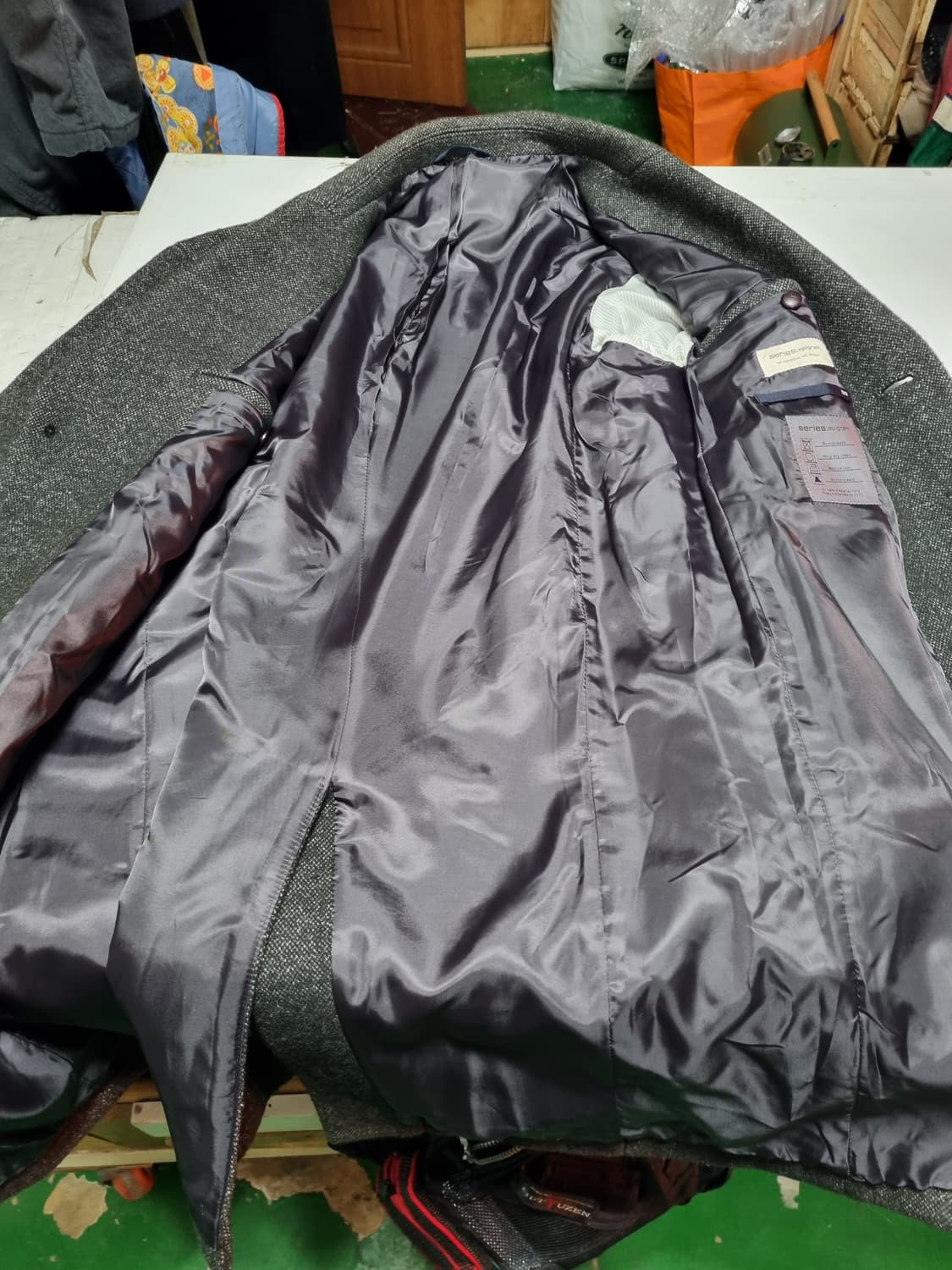 코오롱 시리즈 에피그램 울 혼방 남성코트 상품이미지3