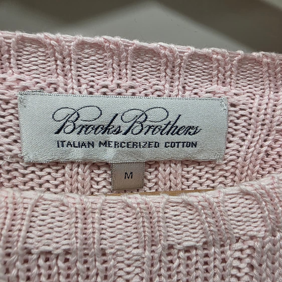 브룩스브라더스 이탈리안 코튼 니트 스웨터 상품이미지2