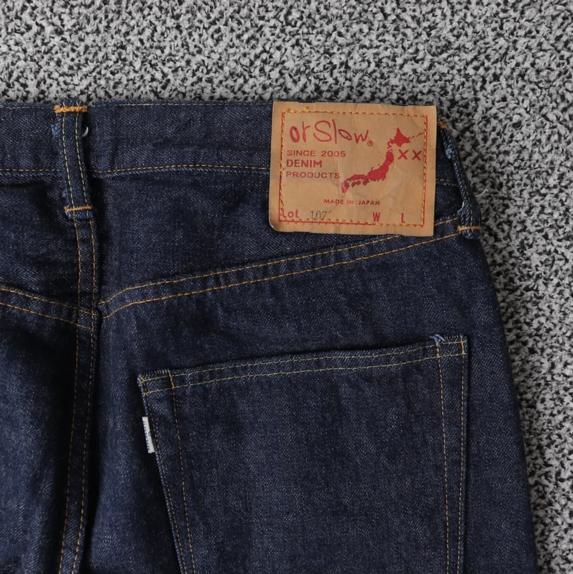 오어슬로우 orslow 107 아이비 셀비지 데님 팬츠 (3) 상품이미지3