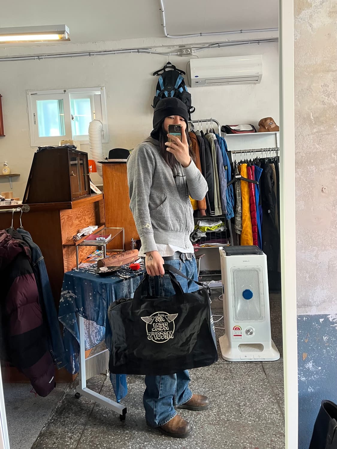 리얼맥코이 더플백 상품이미지2