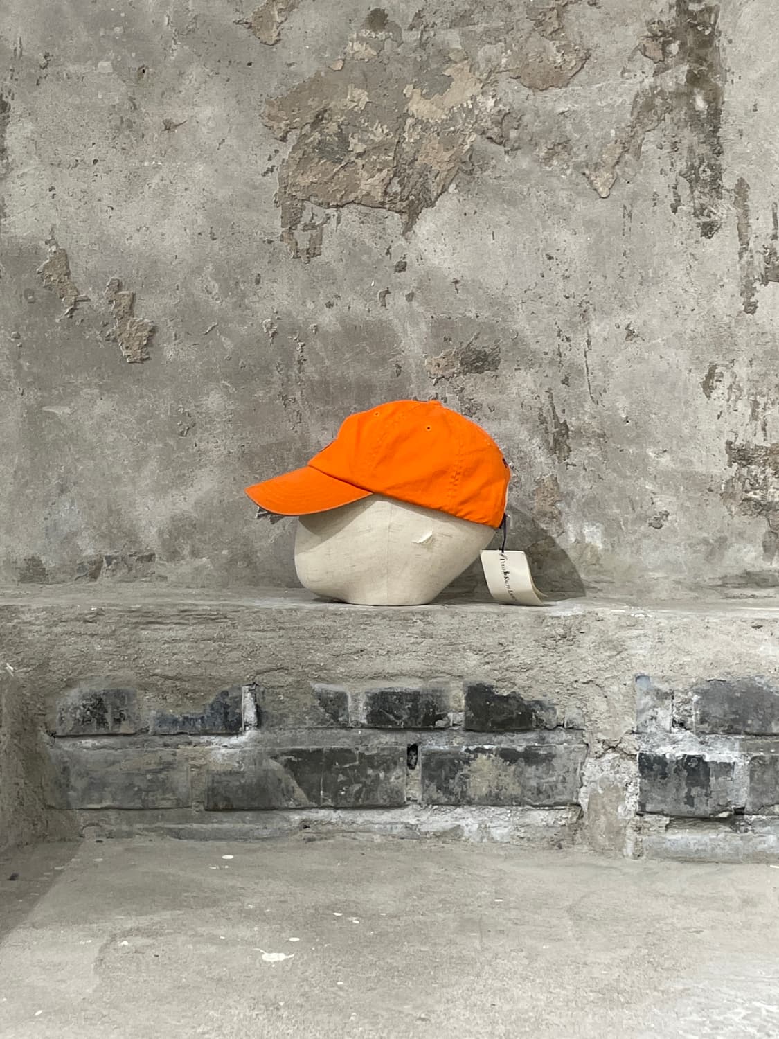 폴로 랄프로렌 오렌지 네이비포니 베이직 볼캡 상품이미지5