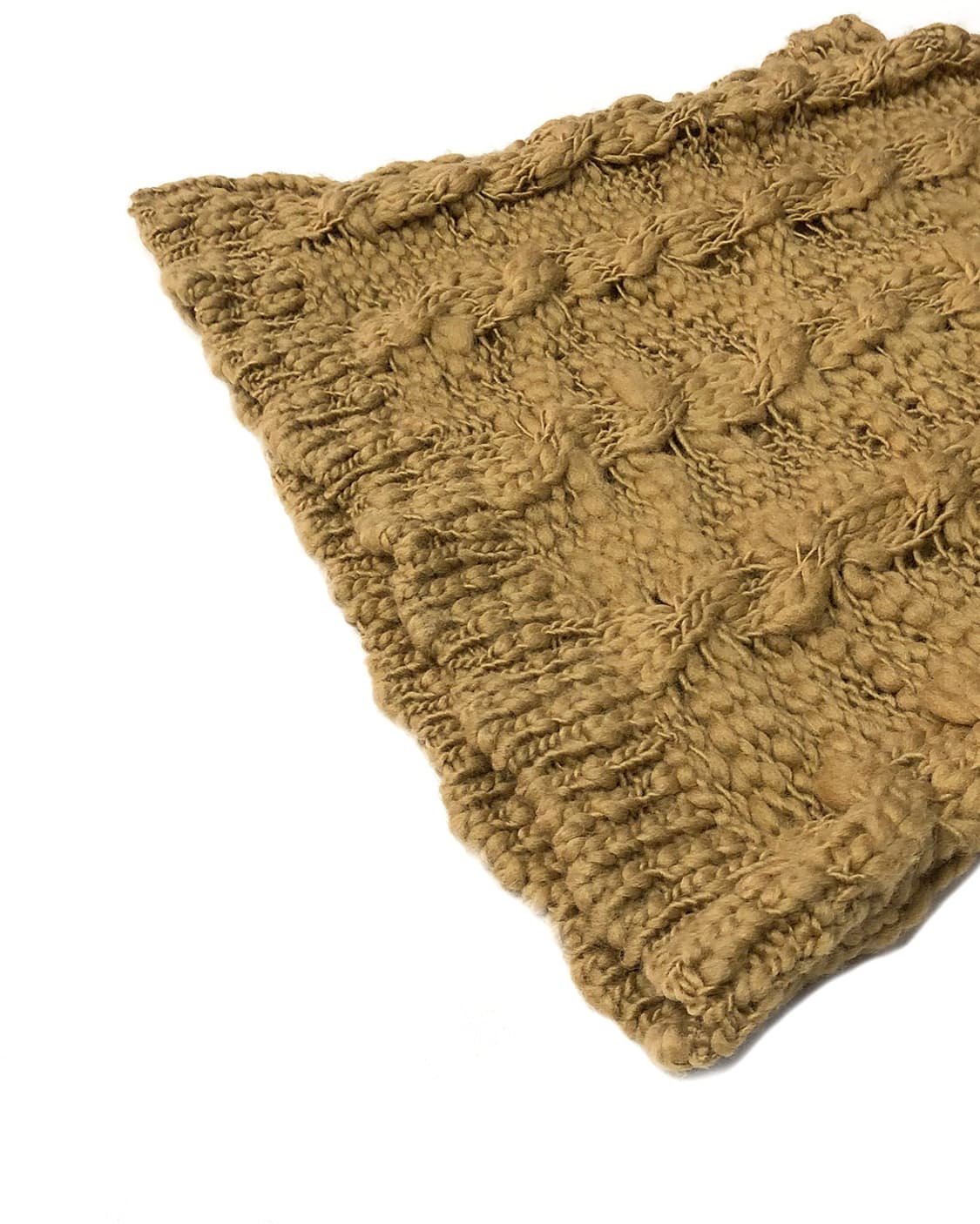 Vintage 머스타드 하이넥 베스트 니트 상품이미지4