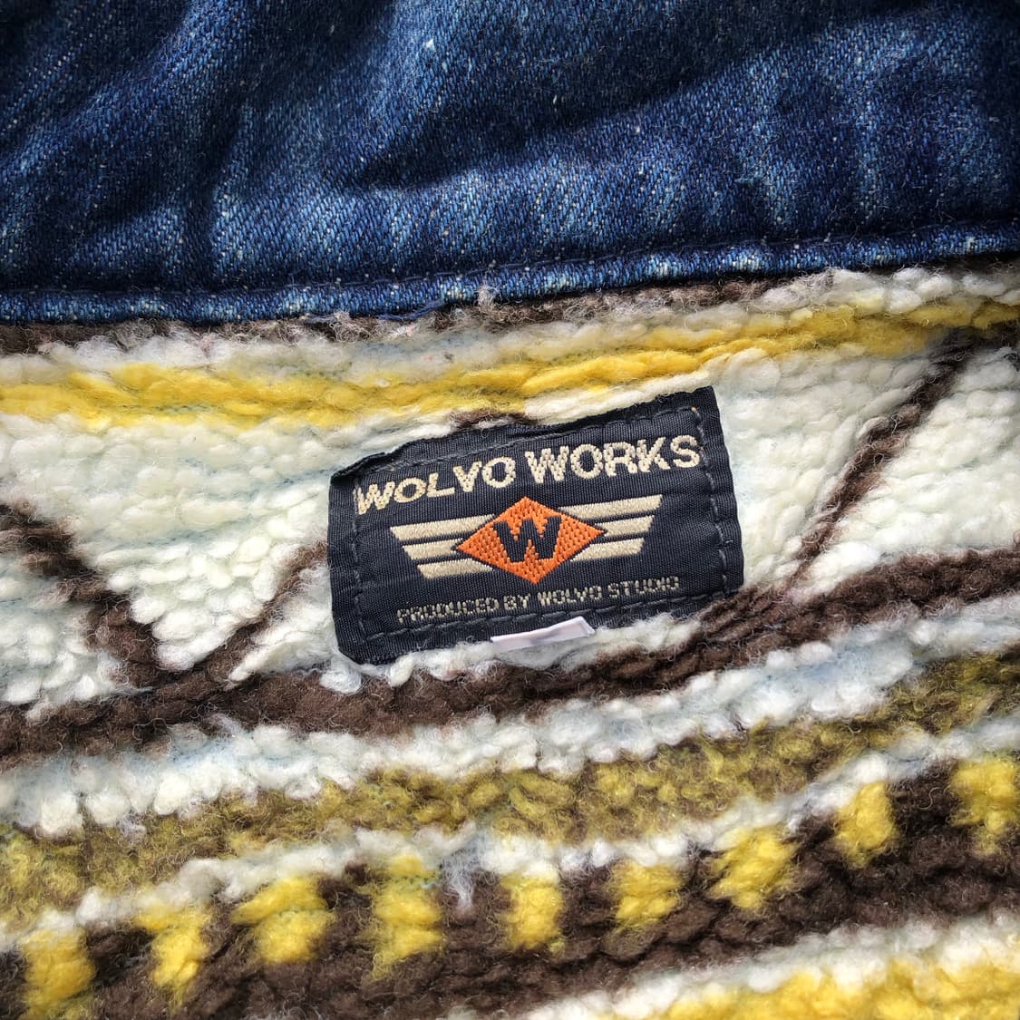 [L~XL] Wolvo Works 빈티지 데님 자켓 상품이미지8