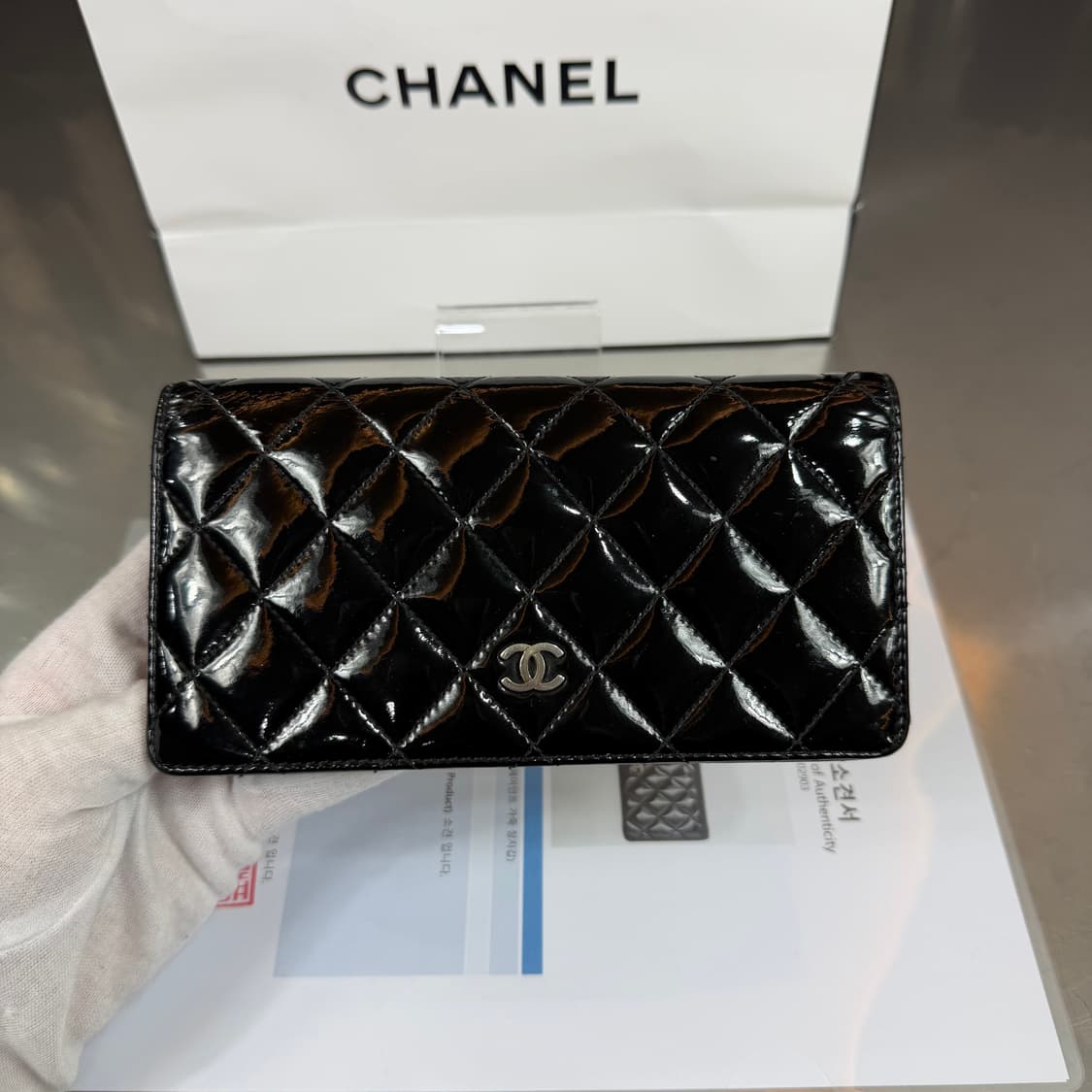 [당일배송] 샤넬 CC 로고 클래식 페이던트 장지갑  상품이미지2