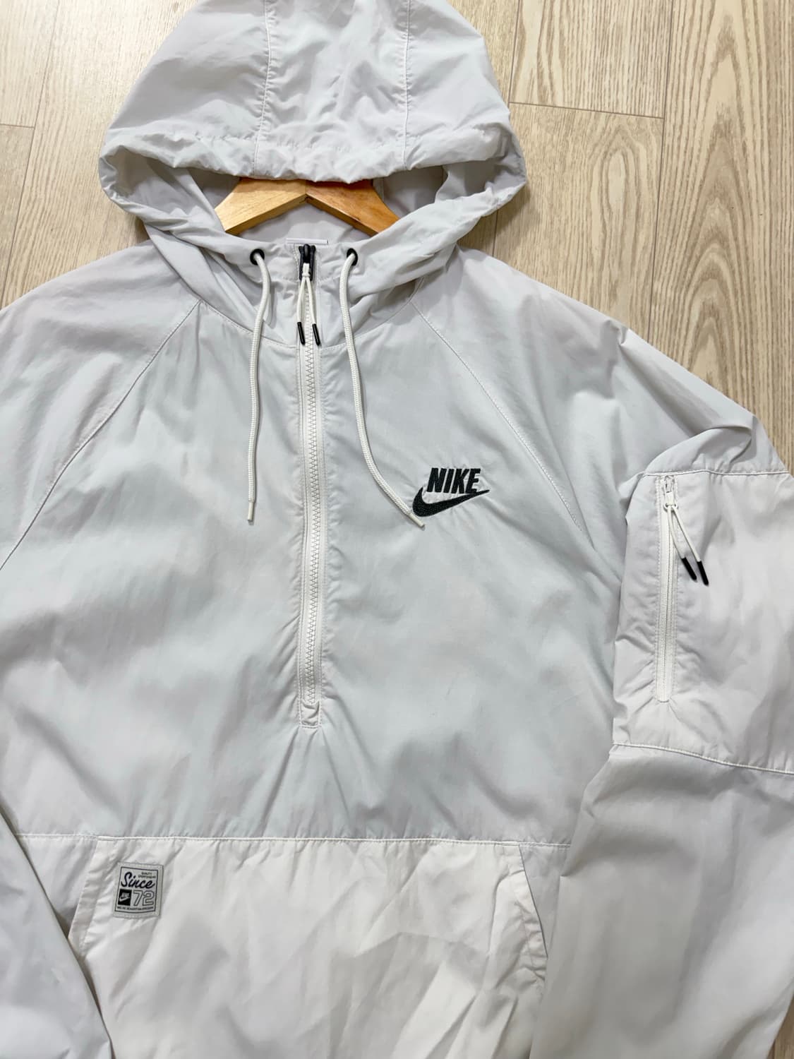 100사이즈 나이키 우븐 언라인드 아노락 바람막이 상품이미지3