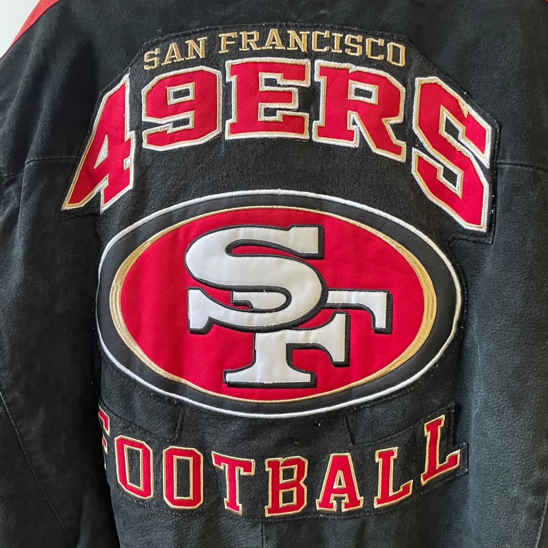 앤에프엘 포티 나이너스 가죽 스웨이드 봄버자켓 상품이미지8