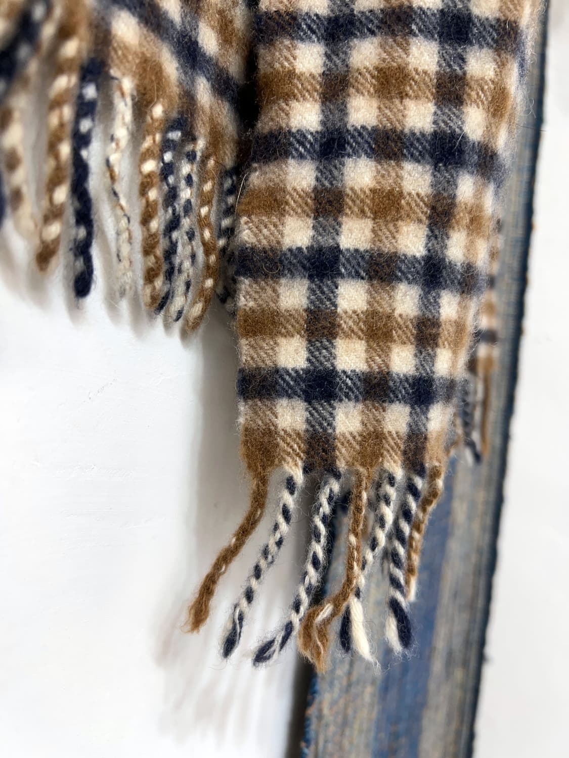 AQUASCUTUM  Check Cashmere Muffler 상품이미지3