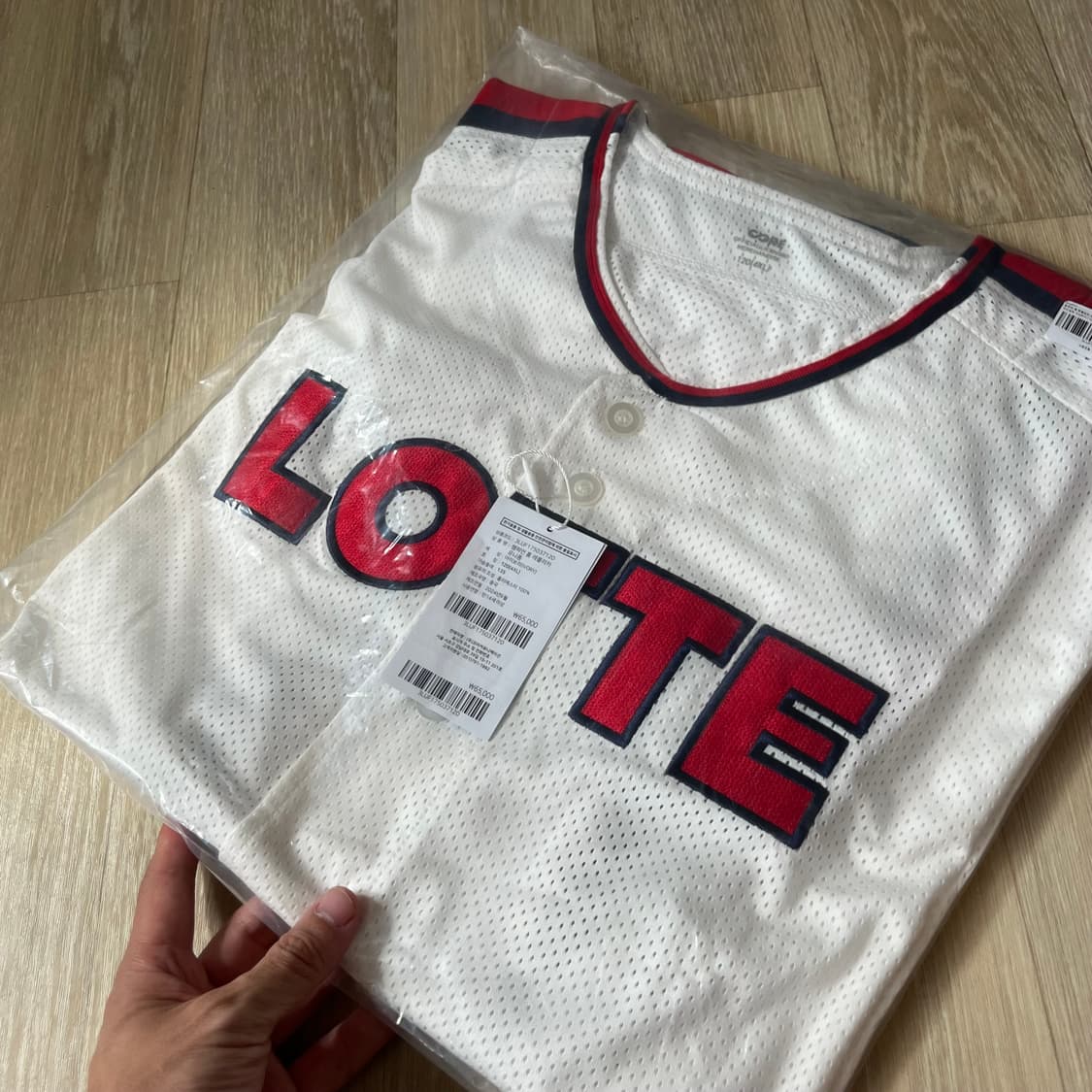 (4XL / 120) 새상품 롯데 자이언츠 레플리카 챔피언 홈 져지 상품이미지8