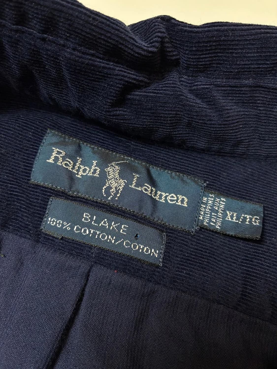 폴로 랄프로렌 00's 블레이크 코듀로이 솔리드 셔츠 PN8782 상품이미지7