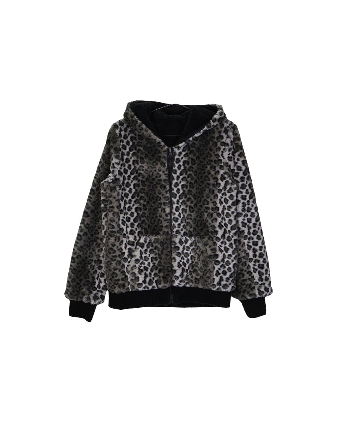 Jpn Leopard Reversible Zip Up Hoodies 상품이미지3