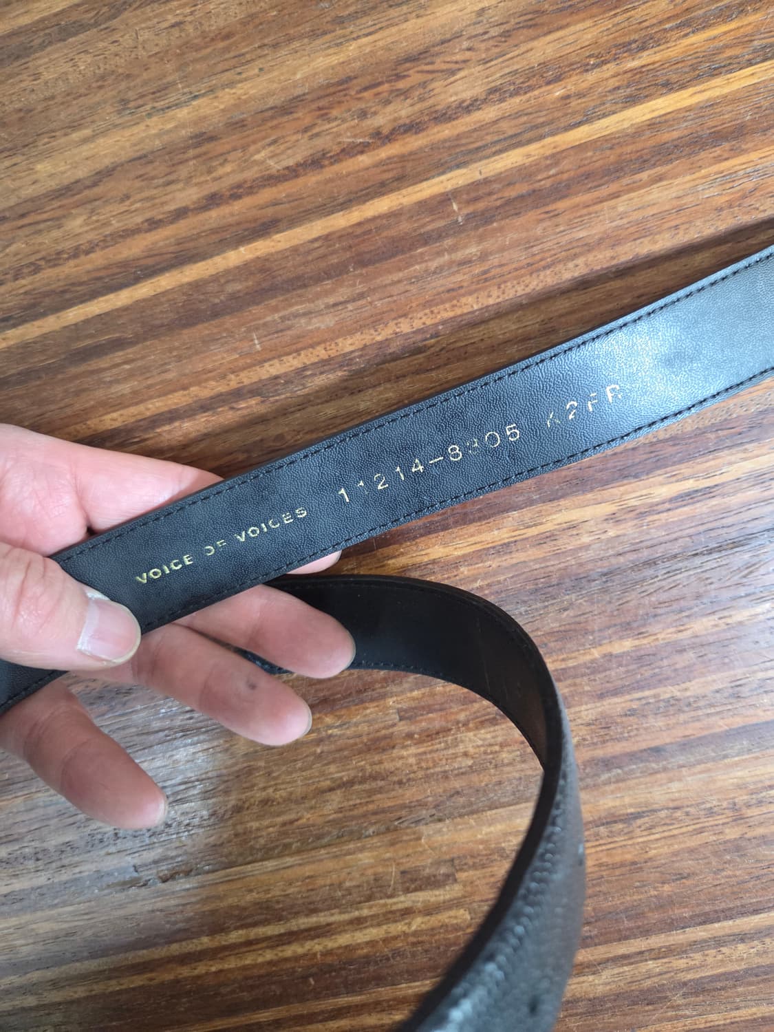 보브 vov 가죽 벨트 대략 96cm 상품이미지4