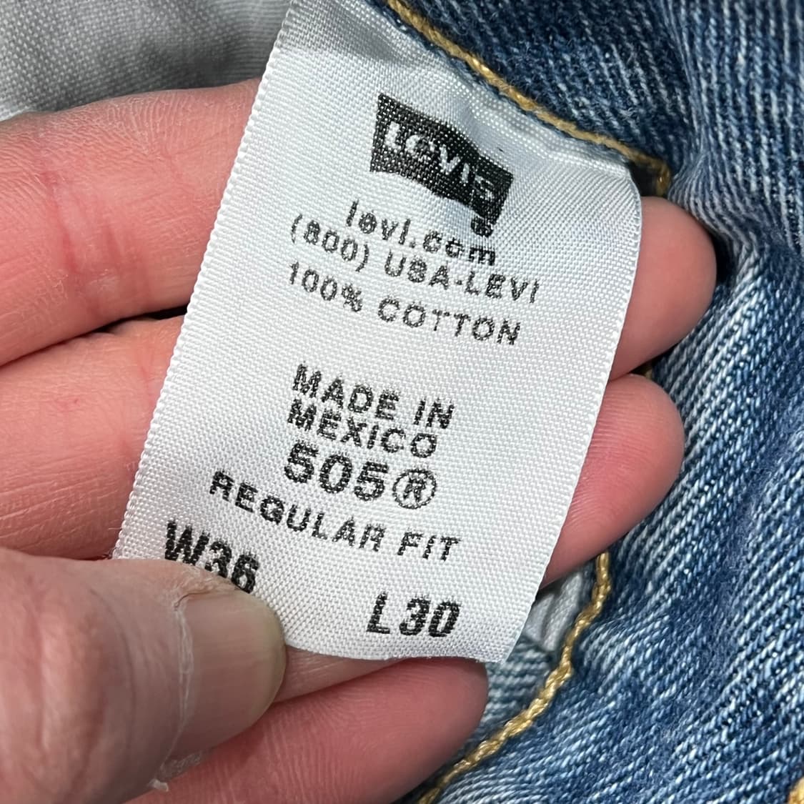 리바이스 505 데님팬츠 s09660 상품이미지9