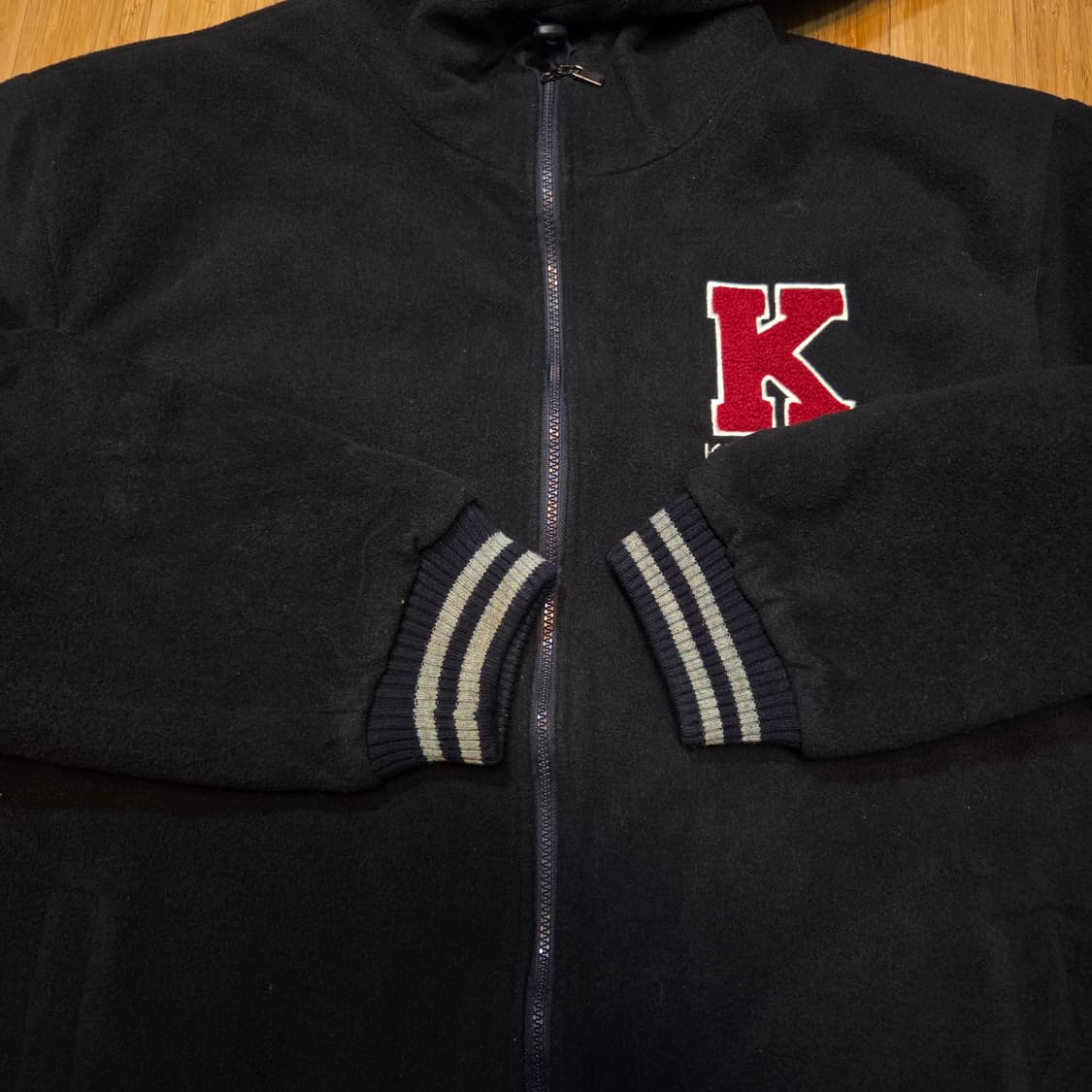 VTG 올드스쿨 빅로고 플리스 후드 점퍼 (3XL)
 상품이미지3