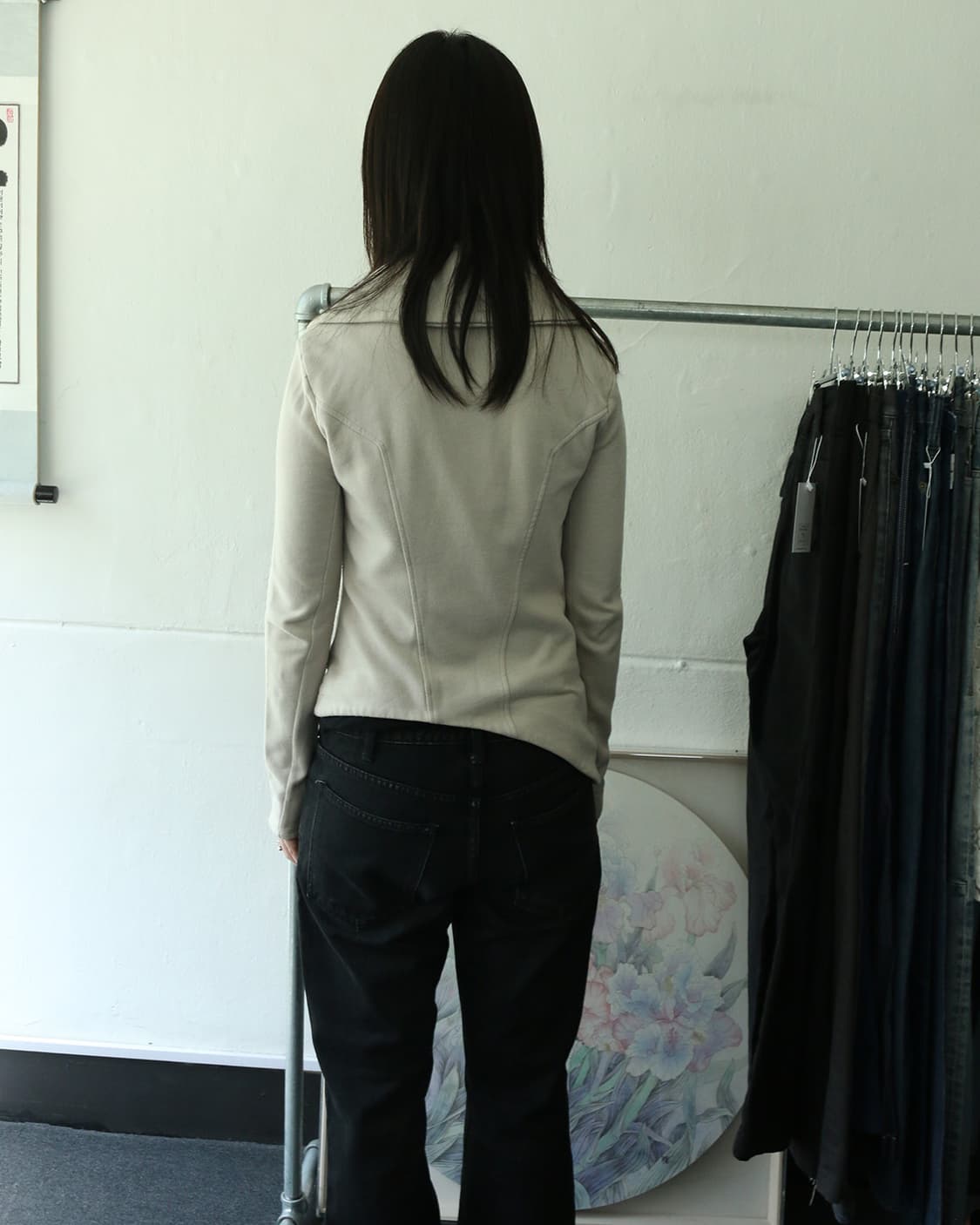  헬무트 랭 드레이프 자켓 상품이미지4