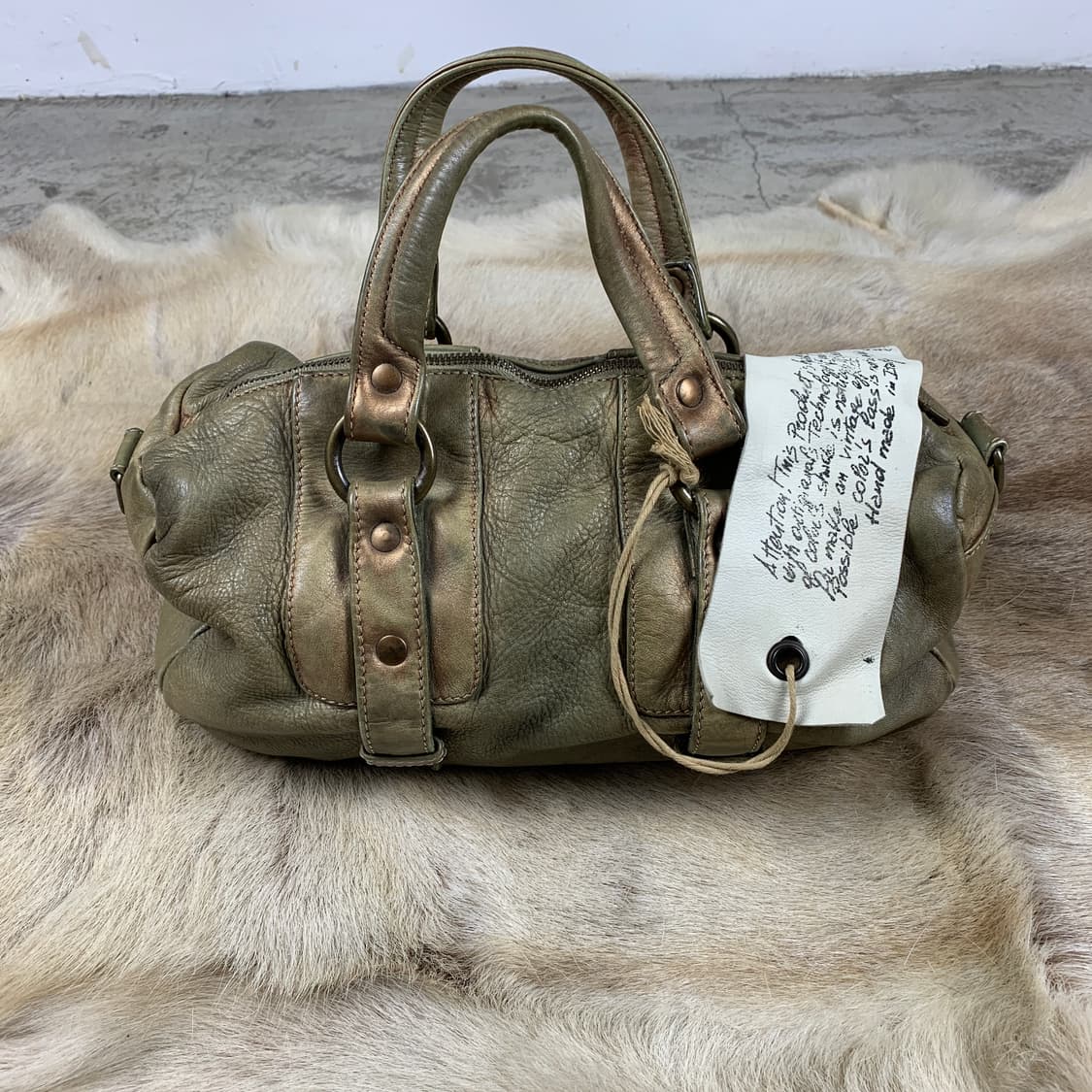 조르지오 브라토 2-Way 보스턴 숄더백 상품이미지1