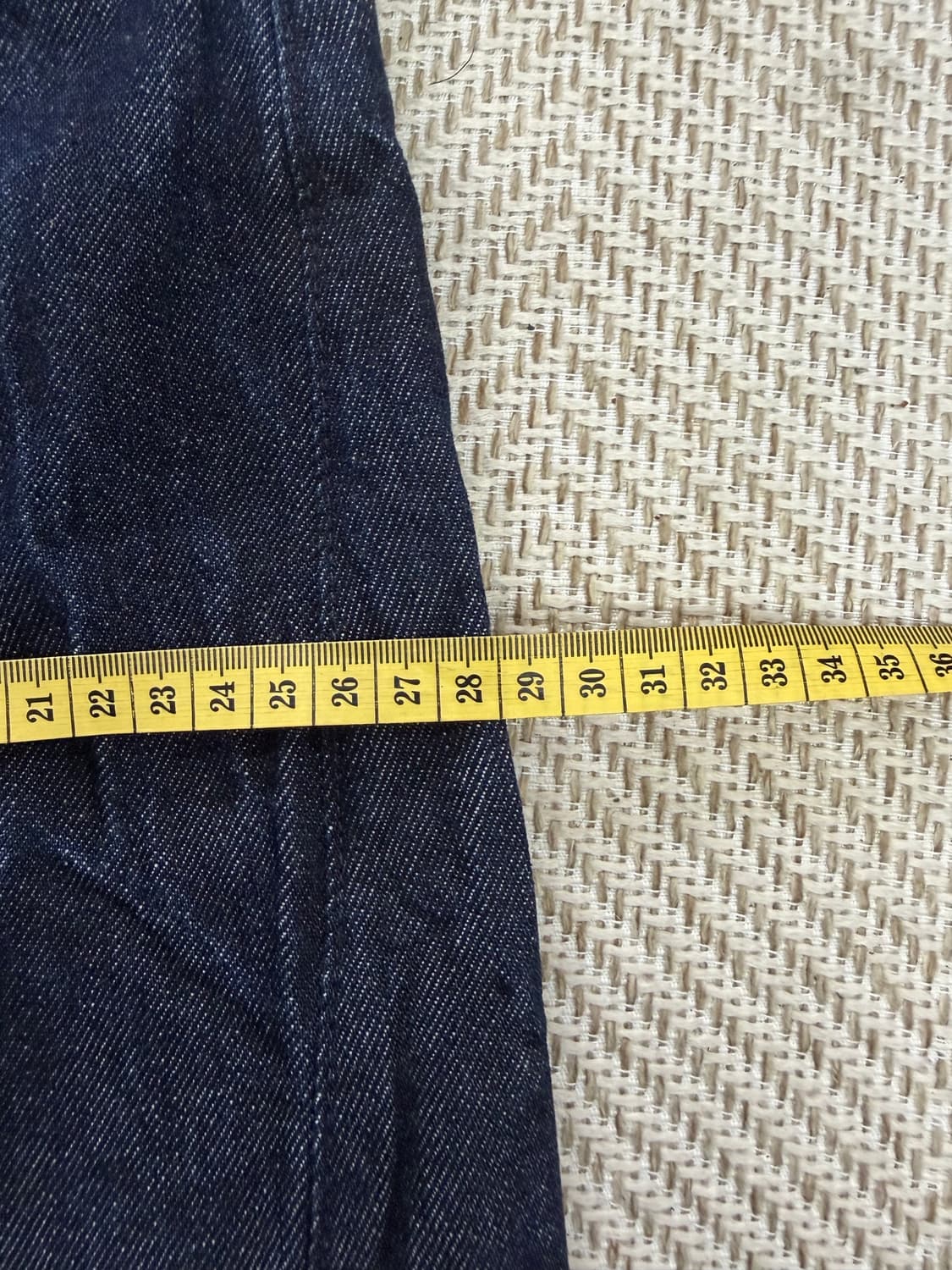 정품) COS 코스 여성 데님 배기 팬츠 34(24) 상품이미지9