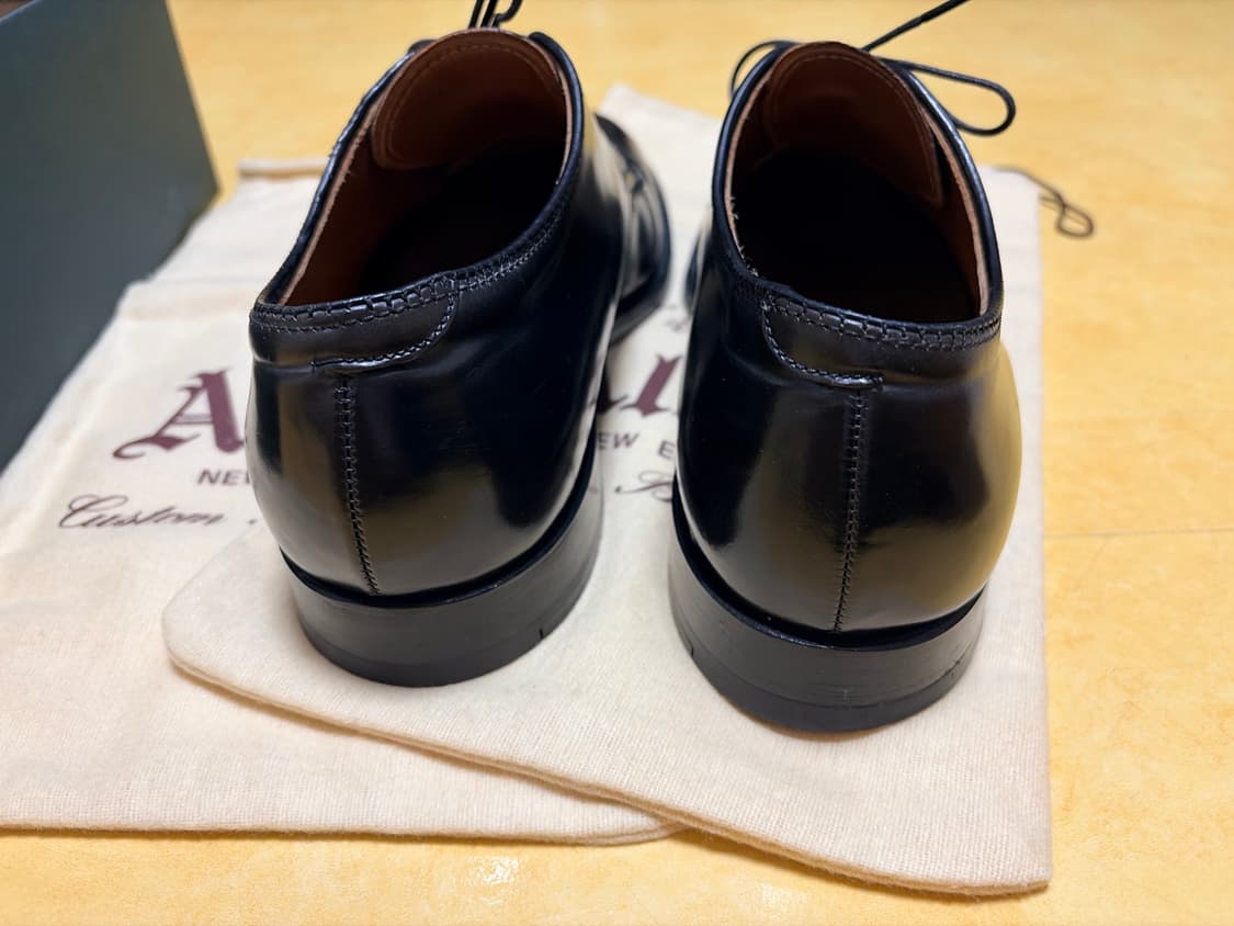 알든 6190 블랙 코도반 더비 판매 7.5E US 상품이미지4