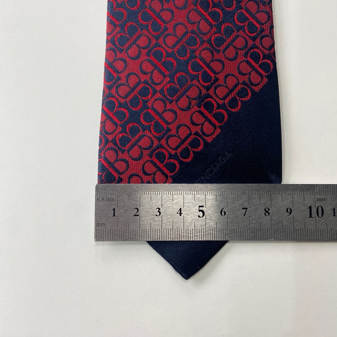 BALENCIAGA 발렌시아가 모노그램 정품 명품 넥타이 상품이미지6