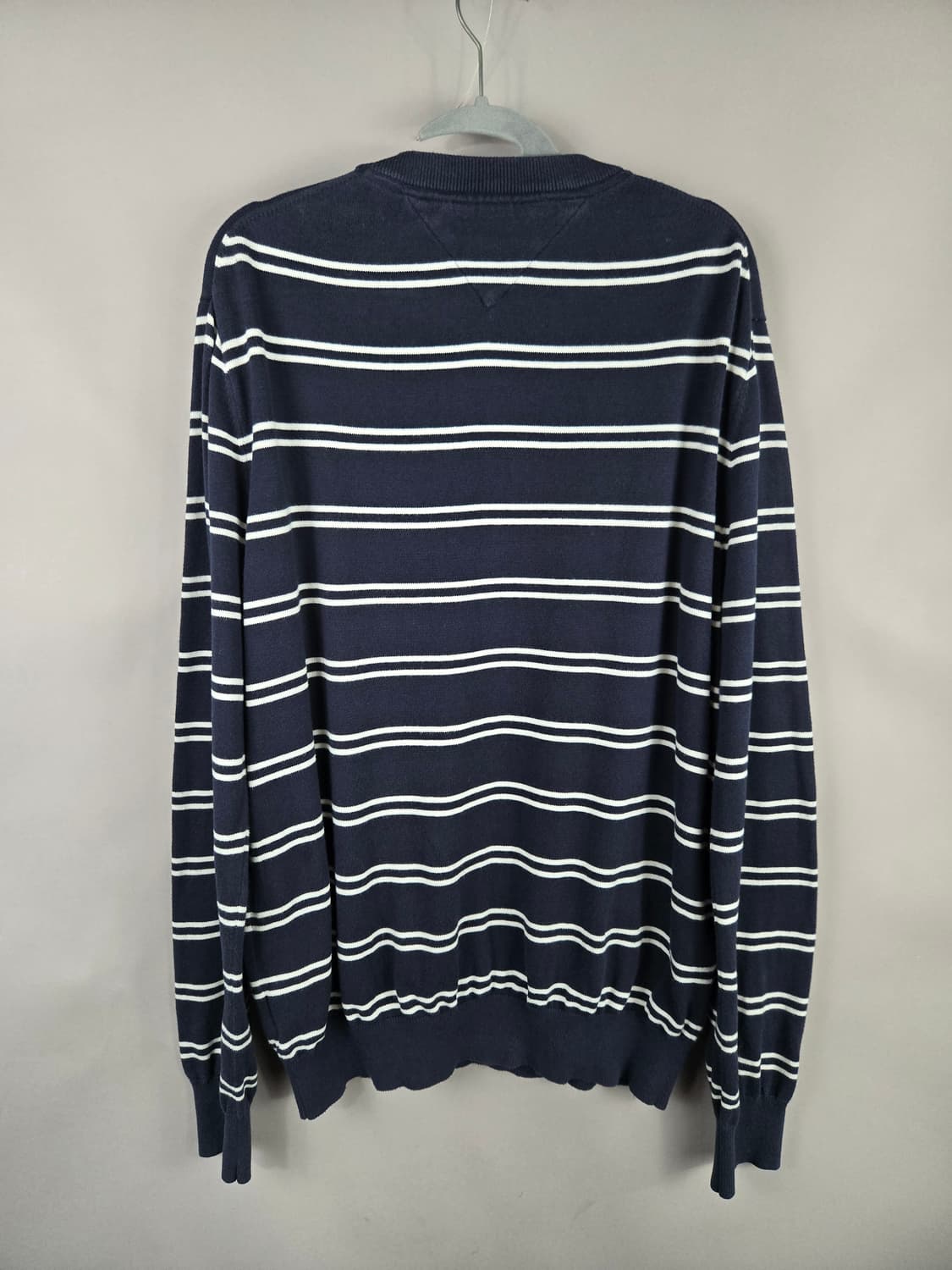 [무료배송]타미힐피거 L 남성 스트라이프 긴팔 니트 네이비 상품이미지6