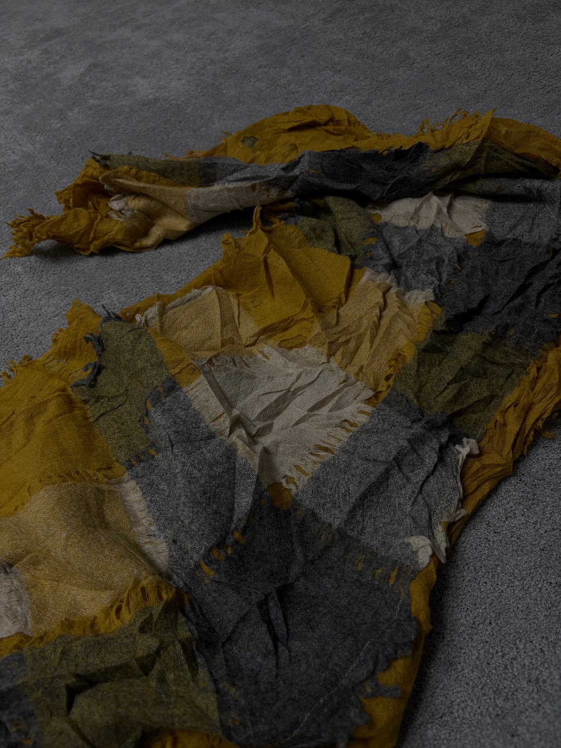 Vintage grunge punk flannel muffler 상품이미지3