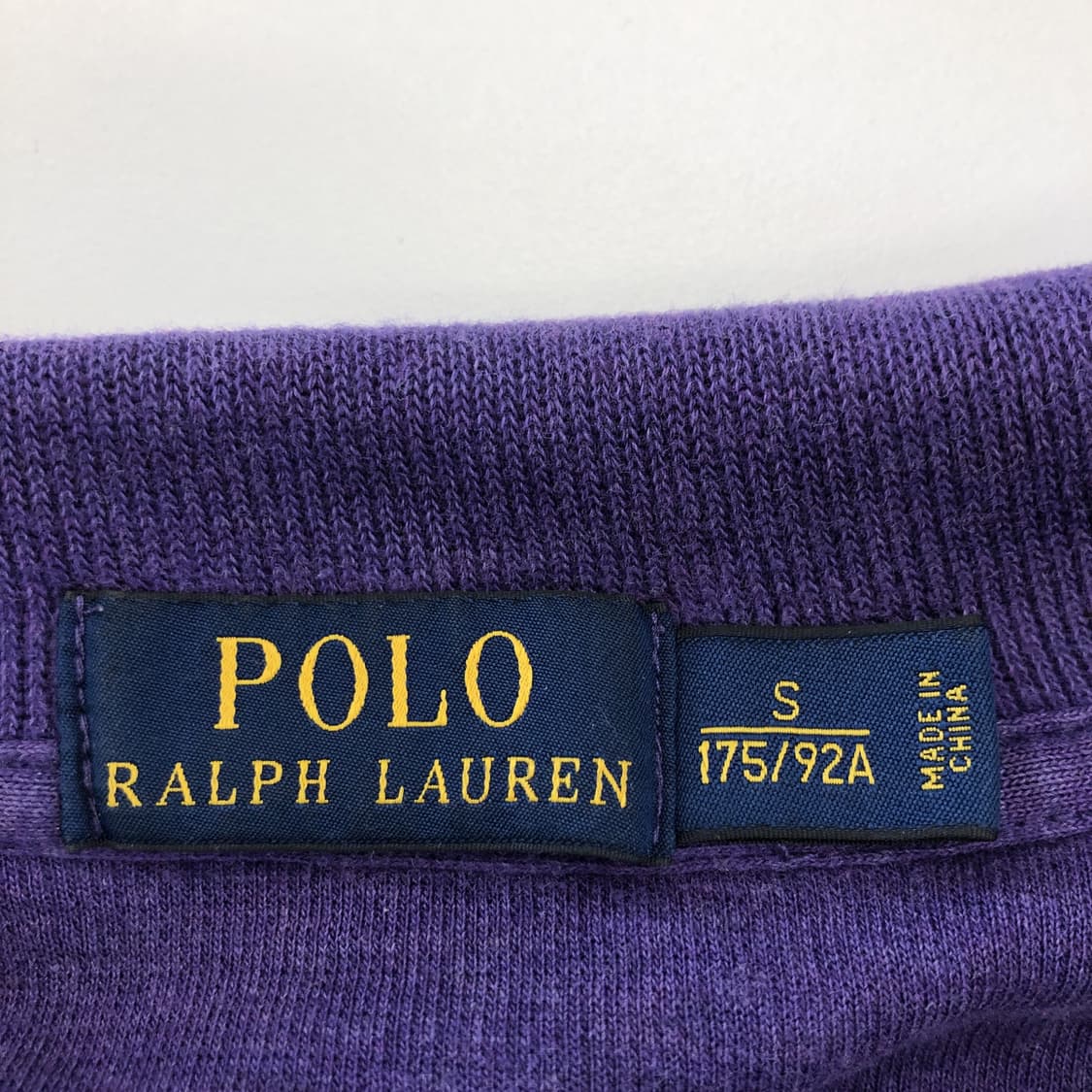 폴로 랄프로렌 상위라인 퍼플 쿼터집업 90-95  상품이미지5