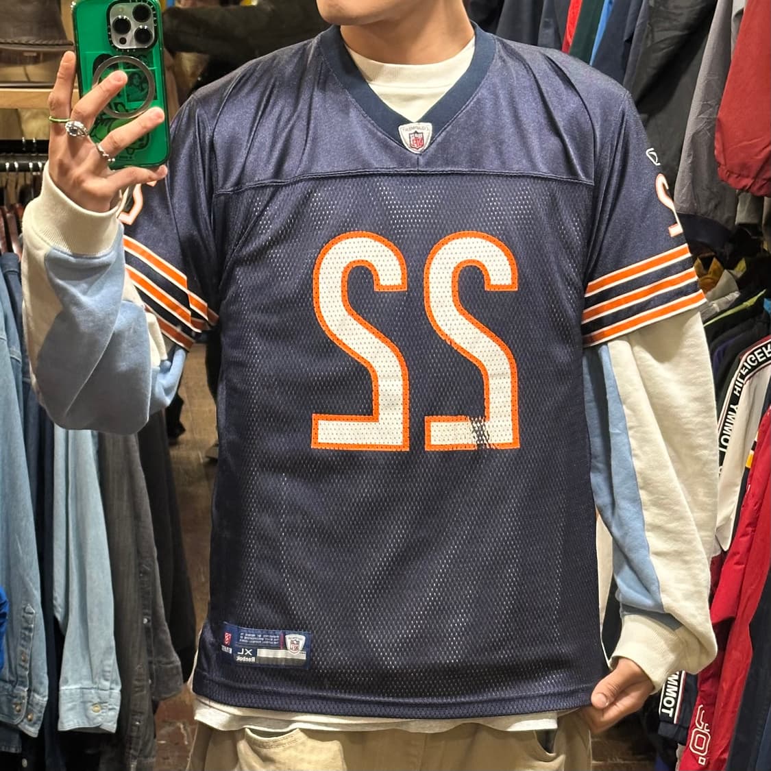 [HI] 리복 NFL 져지 네이비 상품이미지2