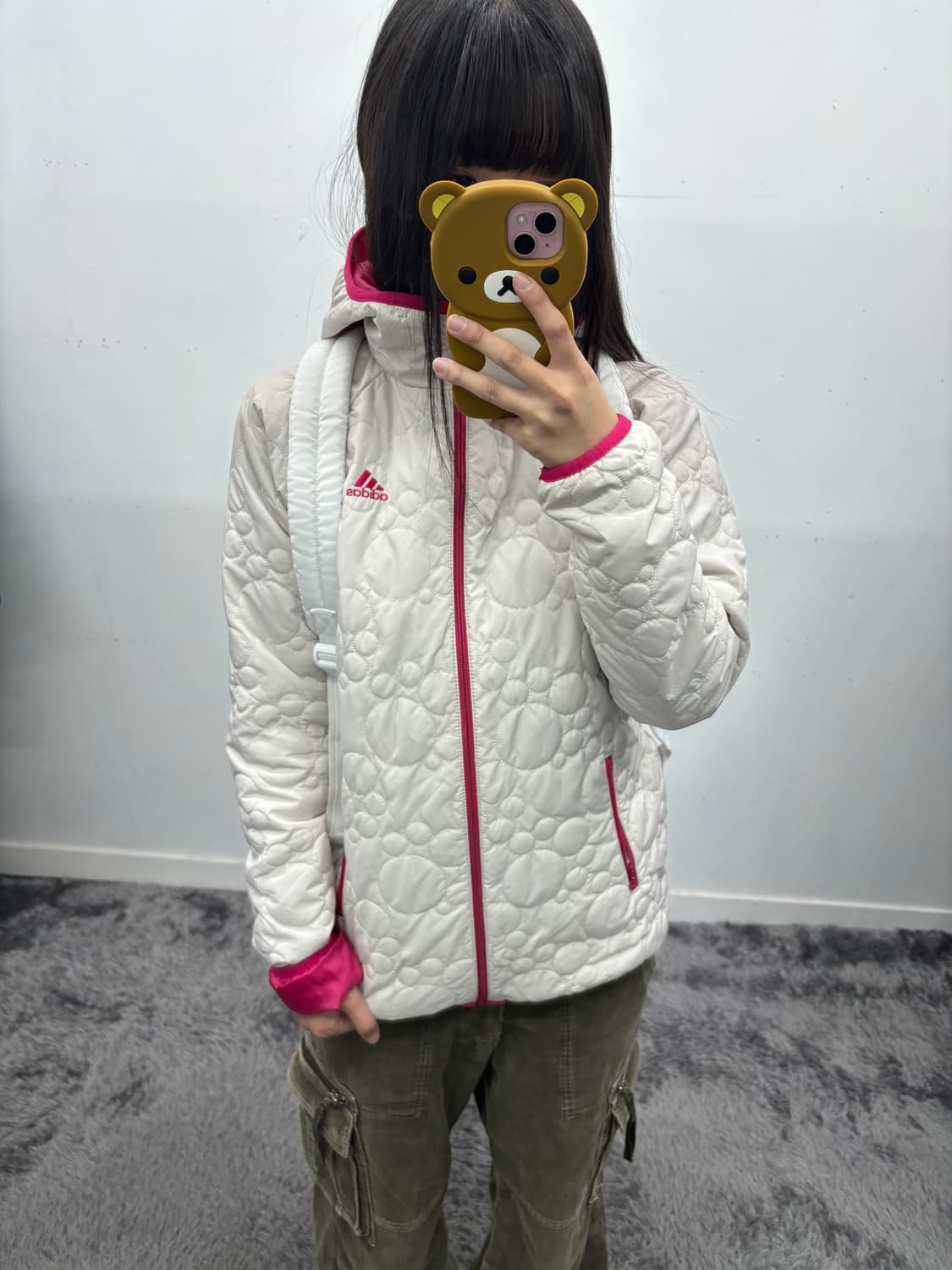 아디다스 퀄팅 다운자켓 상품이미지1