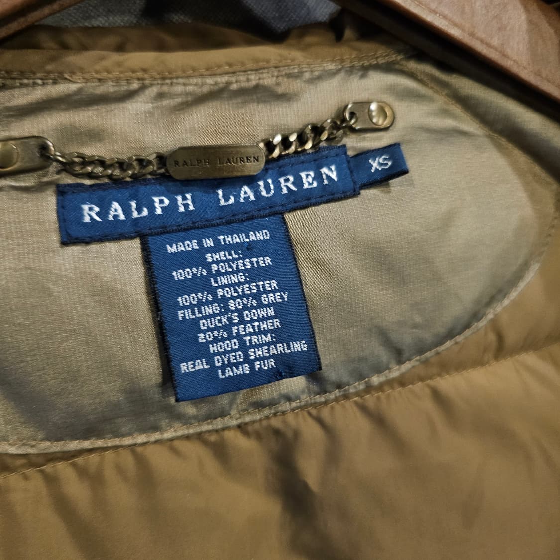 Xs 랄프로렌 롱 패딩 파카 상품이미지7