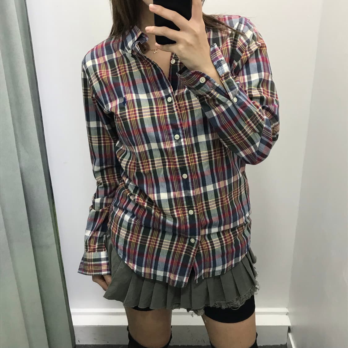 폴로 체크 셔츠 상품이미지2