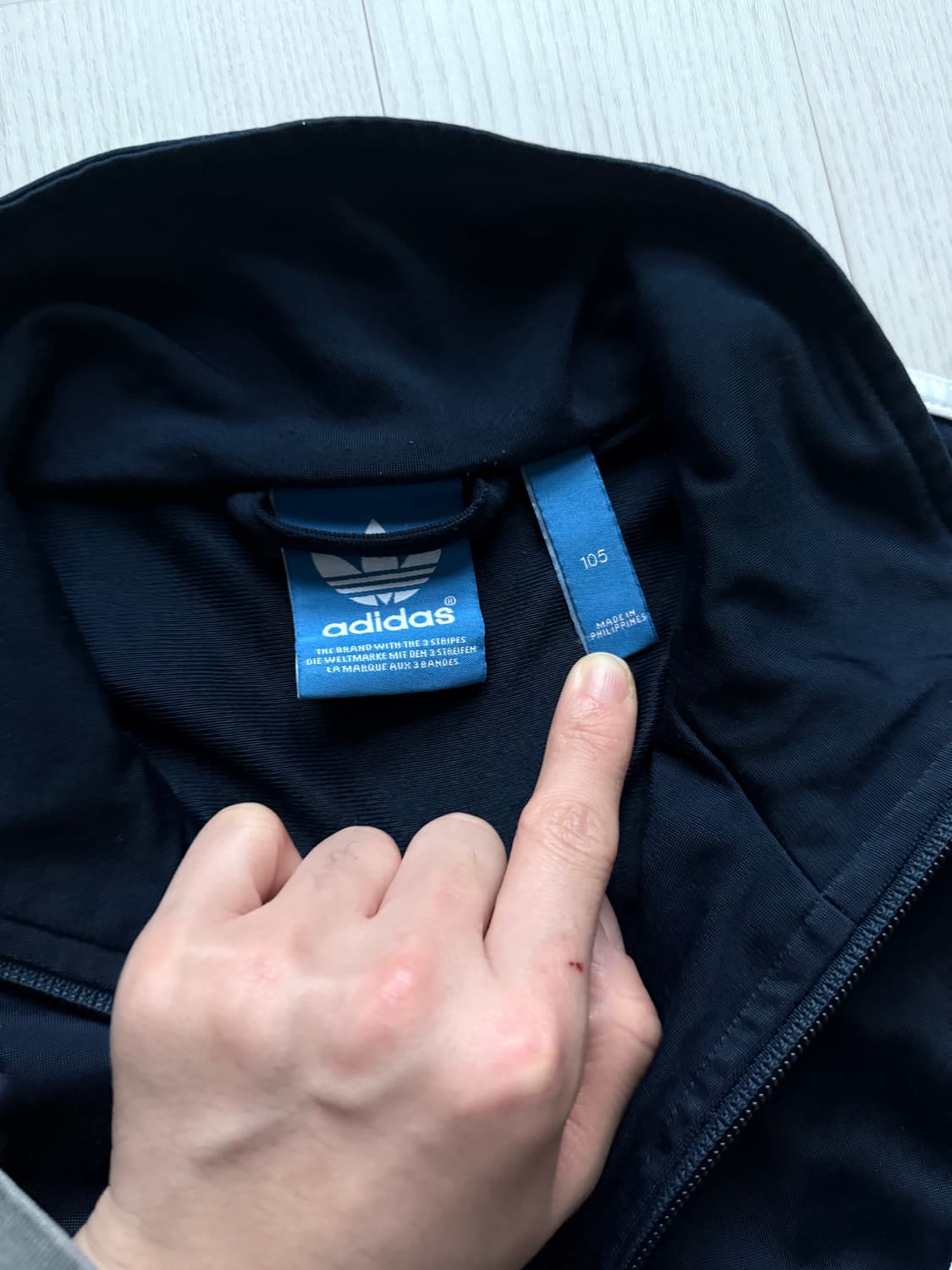 아디다스 파이어버드 네이비 트랙탑 져지 상품이미지7