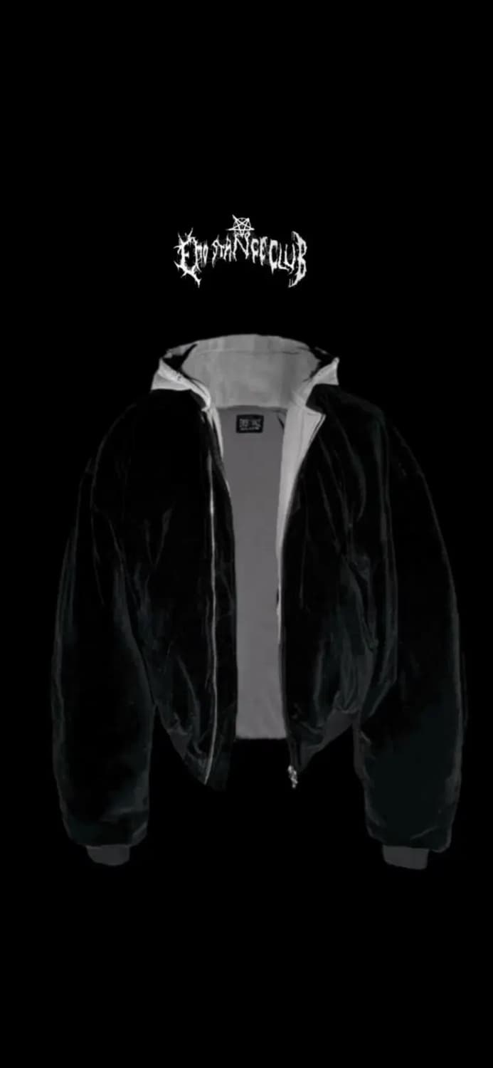 에모스탠스클럽 벨벳 봄버 상품이미지1