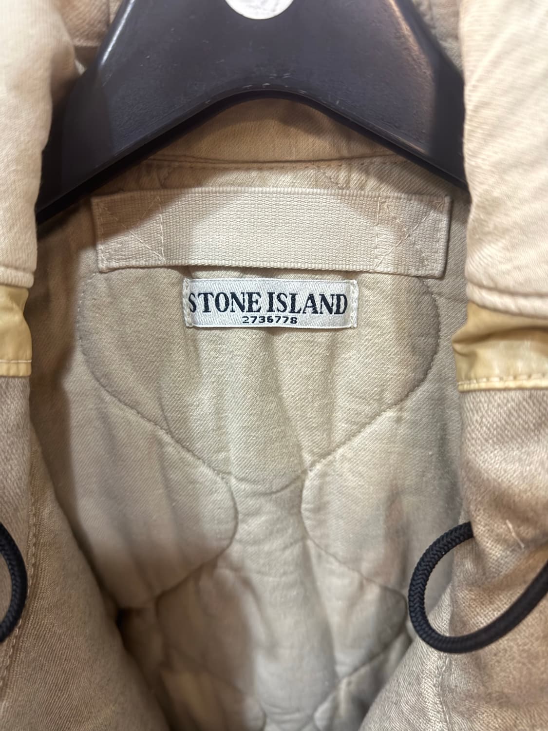 95-100 정품 스톤아일랜드 밀스펙 후드패딩 팝니다 상품이미지2