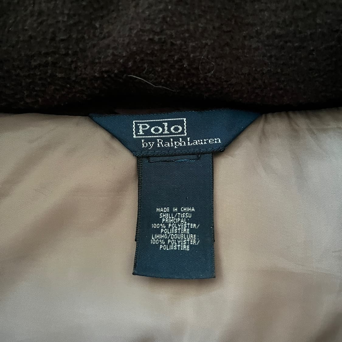 폴로 랄프로렌 퍼플 후드패딩 상품이미지3