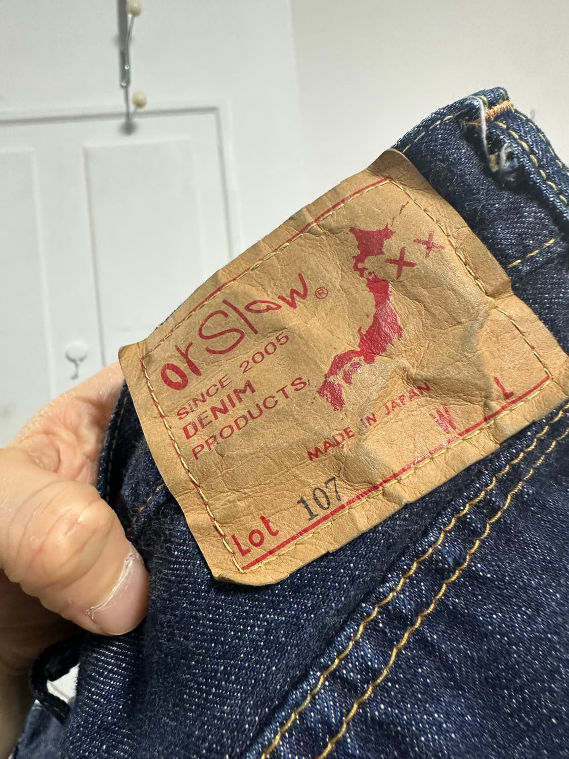 오어슬로우 107 데님 팬츠 상품이미지3