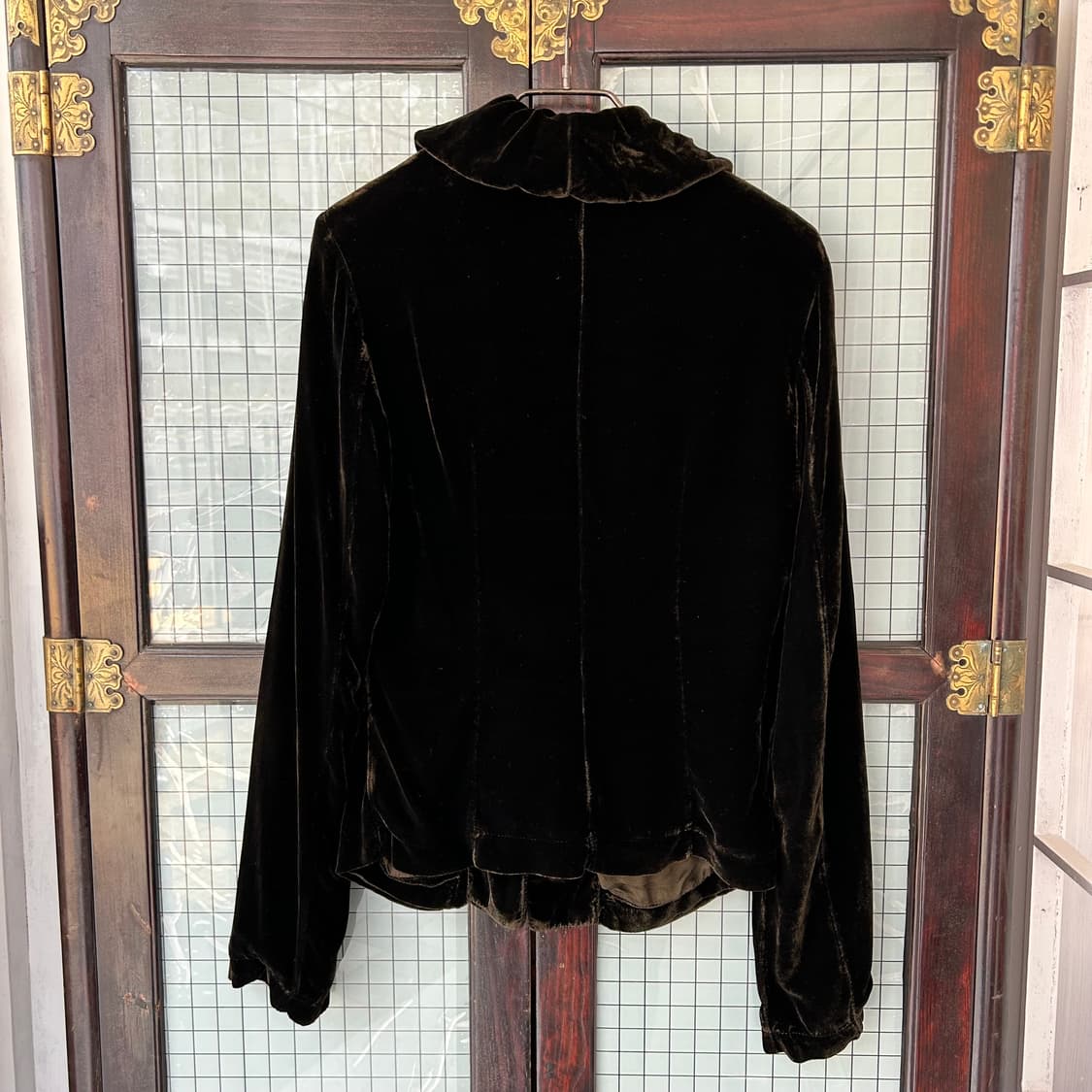 TRANSIT 실크 벨벳 자켓 상품이미지5