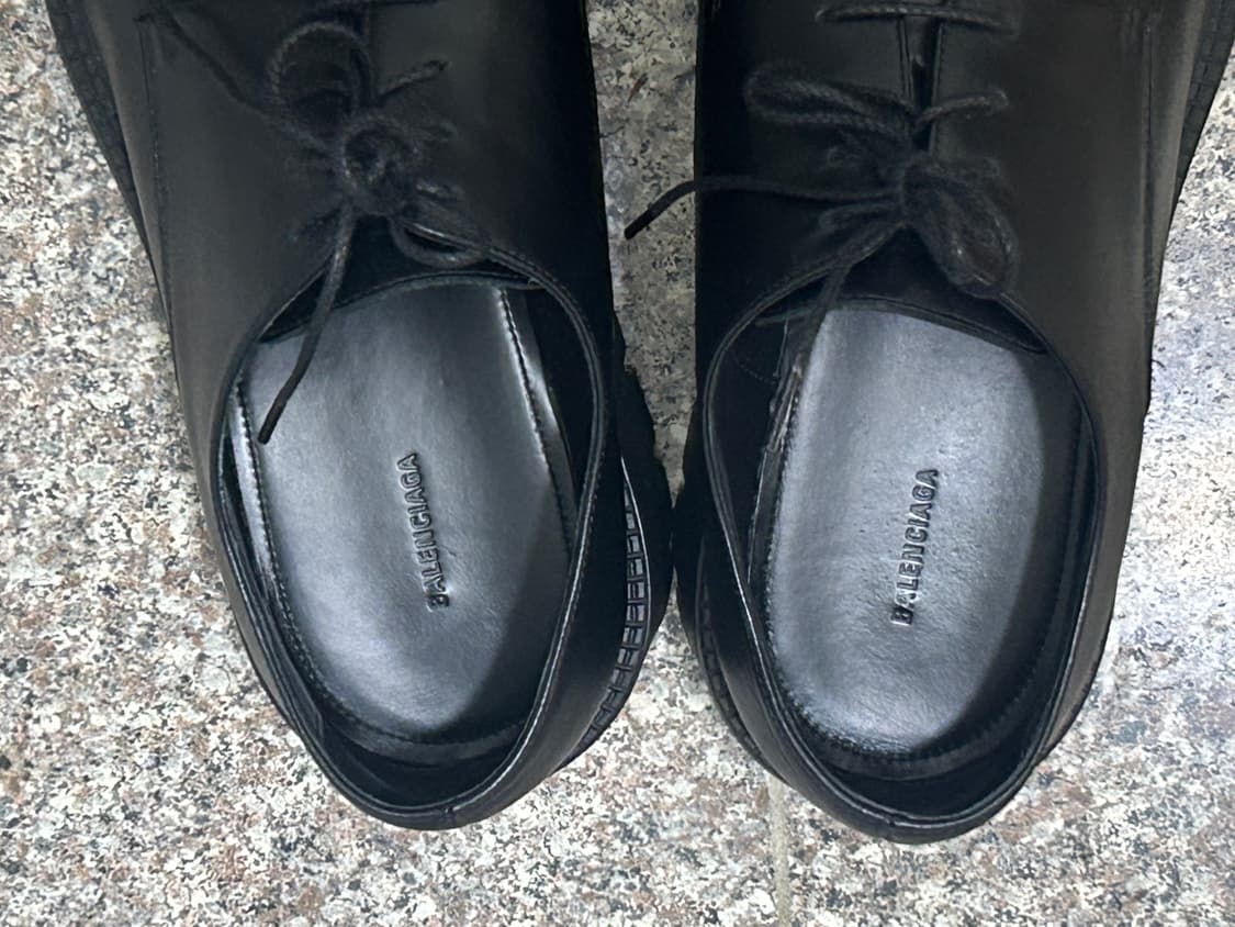 42) 발렌시아가 라이노 더비슈즈 상품이미지5