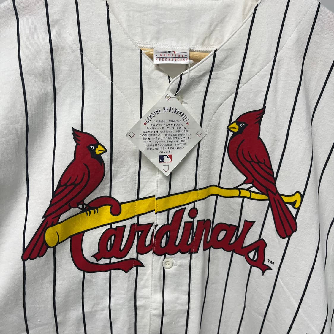 [새상품/데드스탁] 90s 빈티지 세인트루이스 버드와이져 야구유니폼 져지 상품이미지2