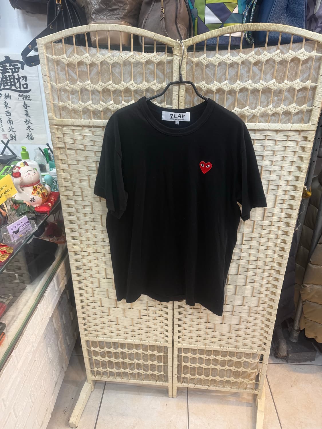 100/25ss 정품 꼼데가르송 반팔 팝니다 상품이미지1