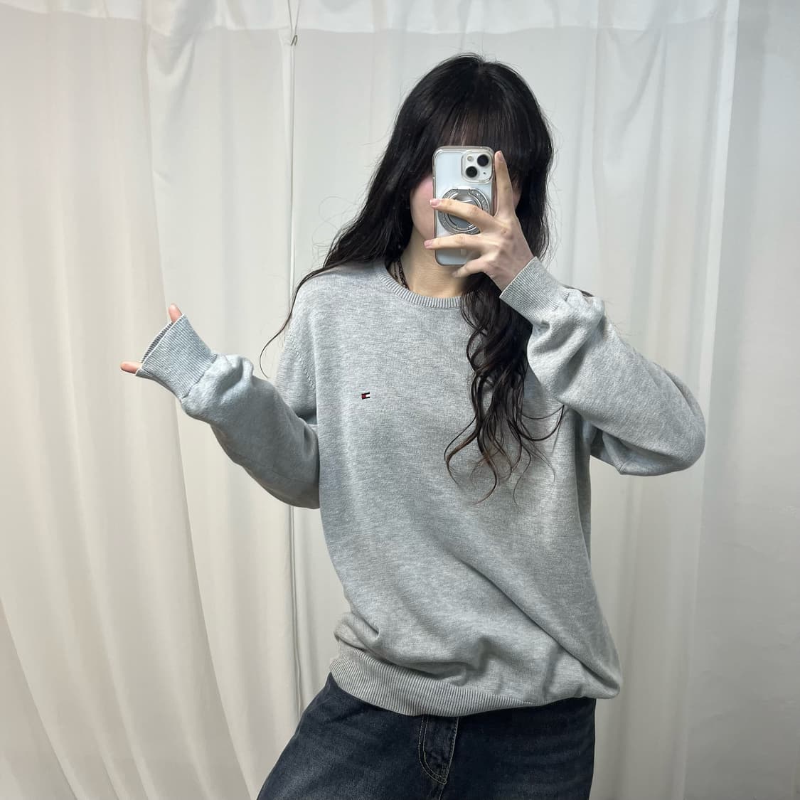 Tommy Hilfiger Grey Knit 상품이미지2