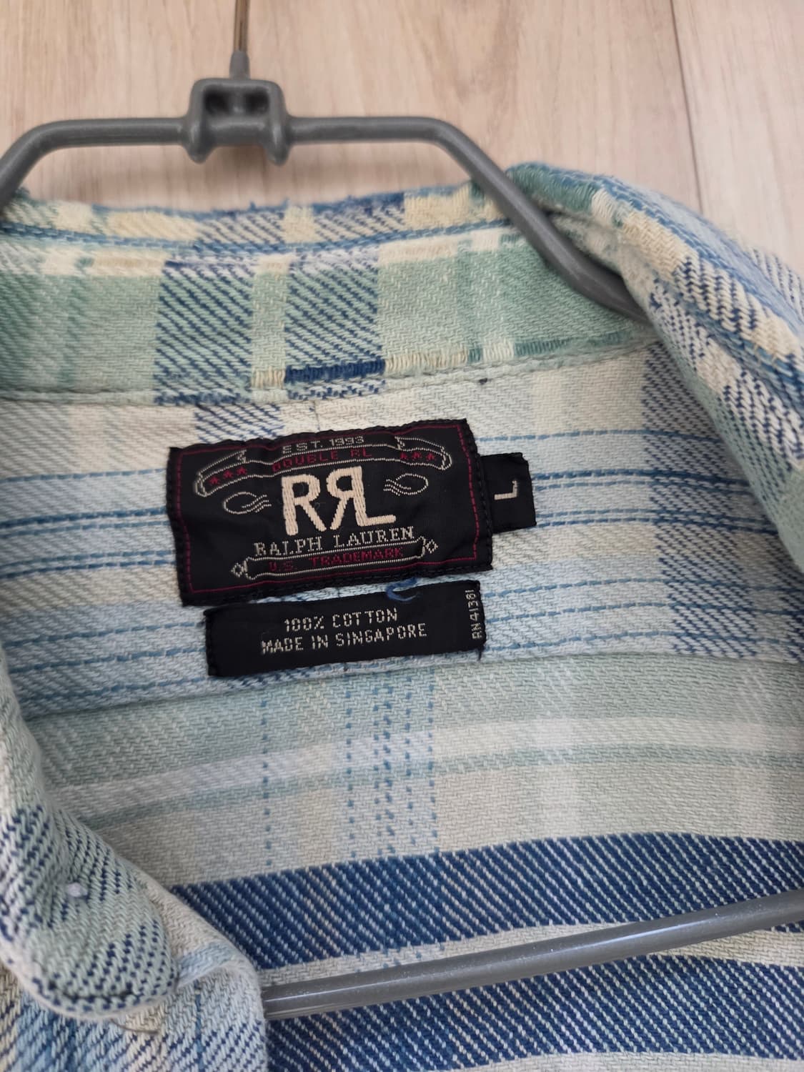 RRL 체크 셔츠 상품이미지5